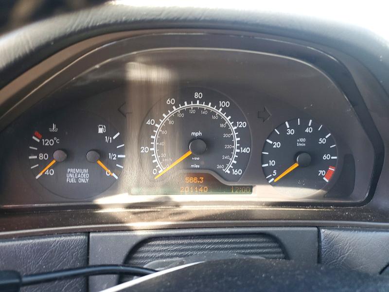 1997 Mercedes-benz E-class VIN WDBJF55FXVJ035108 COPART salvage auction — ROOF, CA - SALVAGE CERTIFICATE, sold $125 on 2026-07-02 (photo 9)