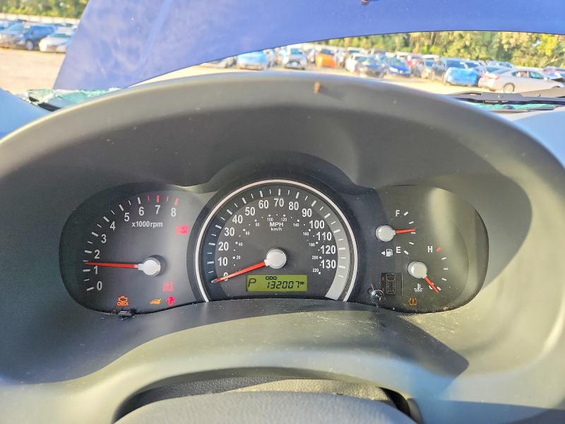 2008 Kia SEDONA VIN KNDMB233386214745 COPART salvage auction — SIDE, FL - CERT OF TITLE SLVG REBUILDABLE, sold $850 on 2026-07-14 (photo 9)