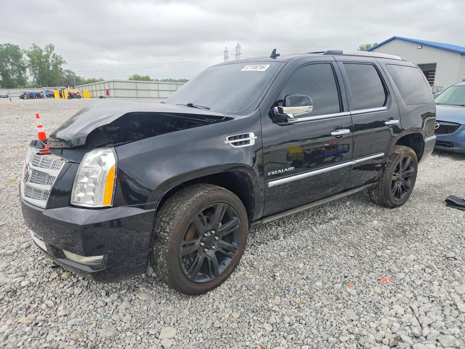 2013 Cadillac Escalade VIN 1GYS4DEF1DR297986 COPART salvage auction — FRONT END, MT - CERTIFICATE OF TITLE, sold $475 on 2026-07-28 (photo 1)