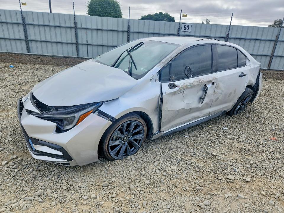 2023 Toyota VIN JTDBCMFE8PJ008930 COPART salvage auction — FRONT END, Ca - Salvage Certificate, sold $60 on 2026-07-28 (photo 1)