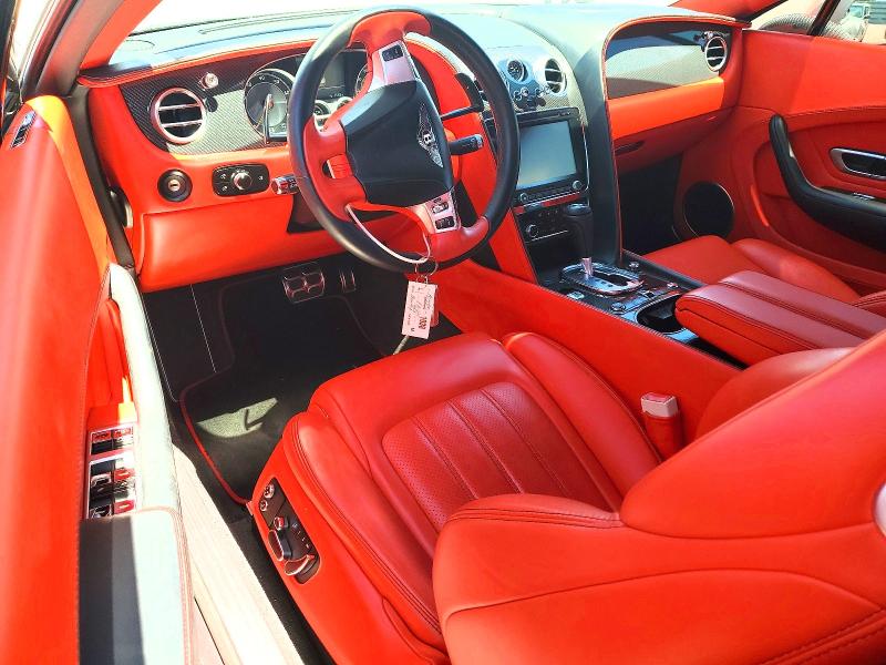 2014 Bentley Continental VIN SCBGT3ZA2EC094667 COPART salvage auction — FRONT END, Fl - Cert Of Title Slvg Rebuildable, sold $21,200 on 2026-08-03 (photo 8)