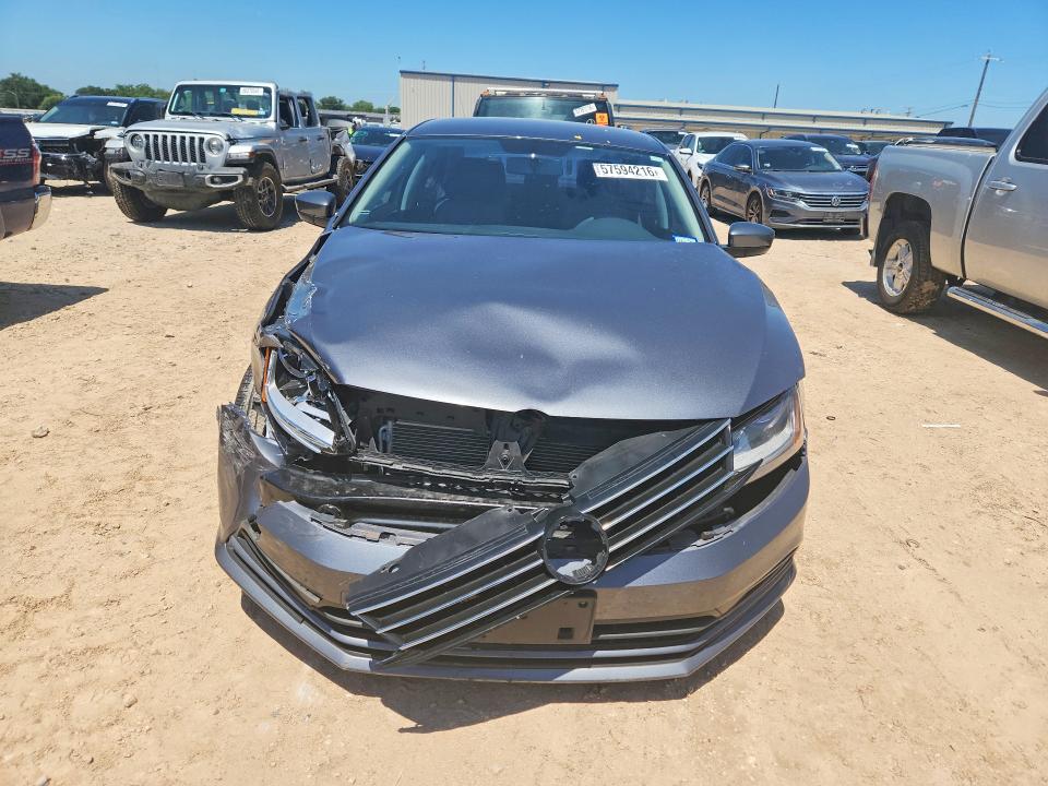 2017 Volkswagen VIN 3VW2B7AJ2HM216330 COPART salvage auction — FRONT END, Tx - Salvage Vehicle Title, sold $2,700 on 2026-07-02 (photo 5)