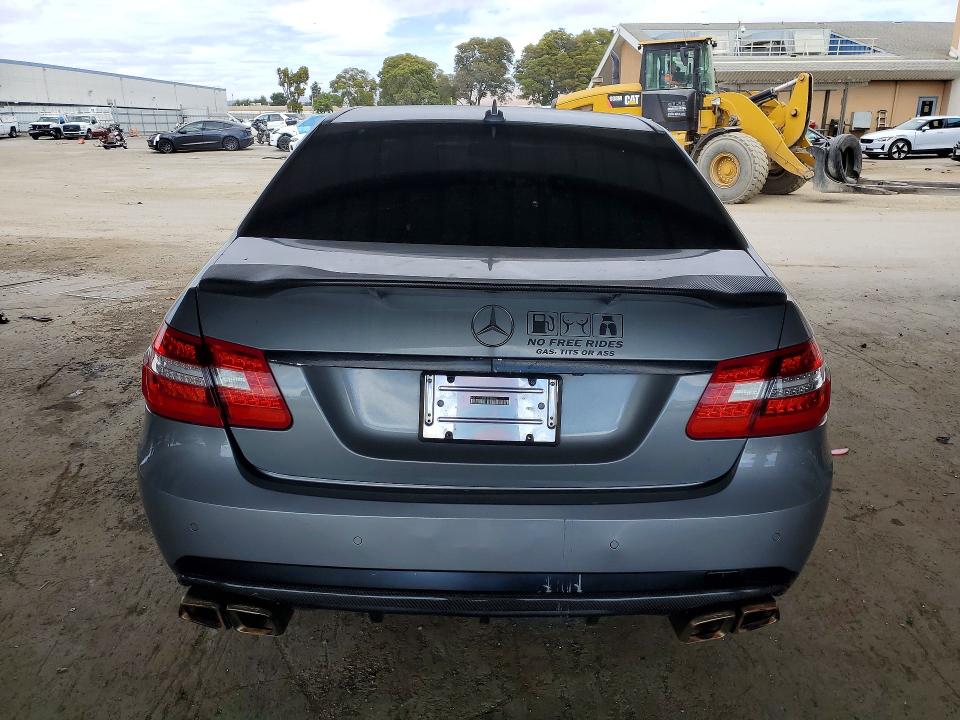 2011 Mercedes-benz E-class VIN WDDHF7CB8BA316918 COPART salvage auction — FRONT END, Ca - Dlr/Dis/Exp Only Salvage Title, sold $950 on 2026-07-09 (photo 6)