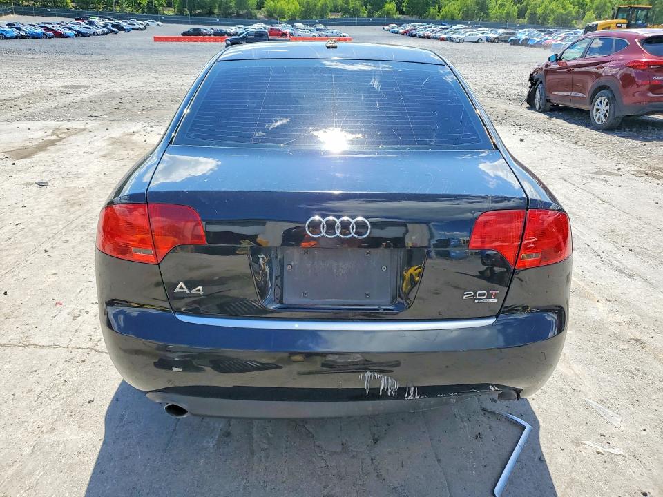 2005 Audi A4 VIN WAUDF68E45A500017 COPART salvage auction — FRONT END, Pa - Certificate Of Salvage, sold $400 on 2026-07-15 (photo 6)