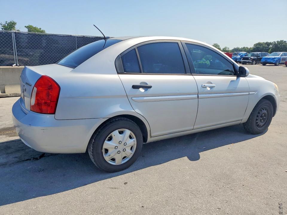 2010 Hyundai Accent VIN KMHCN4AC2AU419133 COPART salvage auction — MINOR DENT/SCRATCHES, Fl - Cert Of Title Slvg Rebuildable, sold $500 on 2026-07-09 (photo 3)