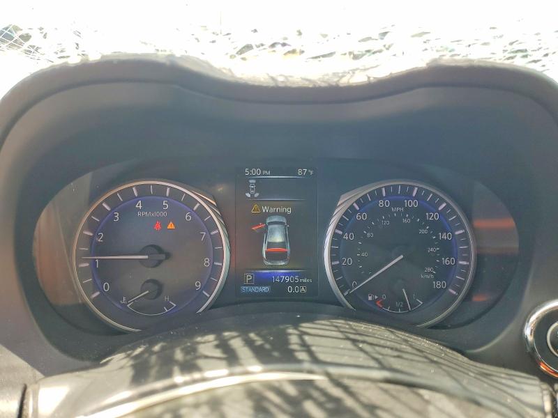 2016 Infiniti Q50 VIN JN1EV7AR3GM345073 COPART salvage auction — VANDALISM, Ca - Salvage Certificate, sold $2,050 on 2026-07-14 (photo 9)