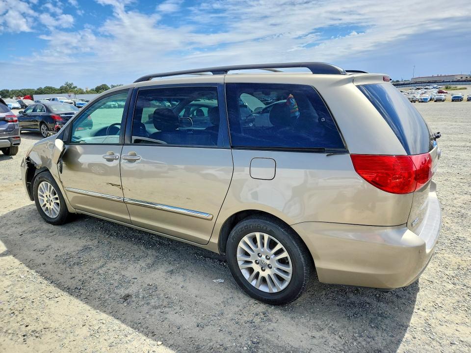 2010 Toyota Sienna VIN 5TDYK4CC8AS295096 COPART salvage auction — FRONT END, Ca - Salvage Certificate, sold $1,500 on 2026-07-14 (photo 2)