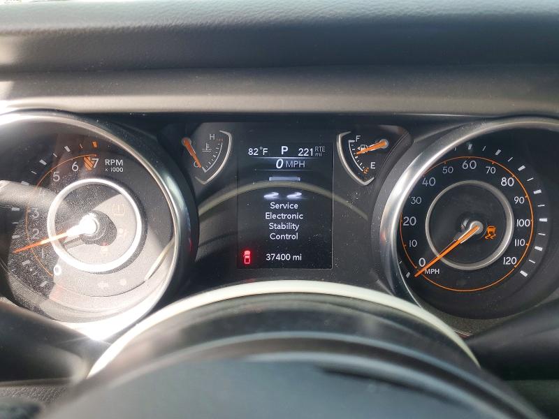 2022 Jeep Gladiator VIN 1C6HJTAG4NL151398 COPART salvage auction — FRONT END, Tx - Salvage Vehicle Title, sold $10,200 on 2026-07-09 (photo 9)