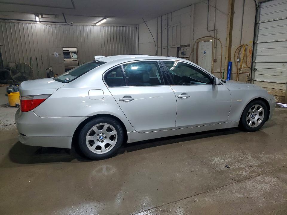 2004 BMW 5er VIN WBANA53524B852364 COPART salvage auction — MECHANICAL, Tn - Salvage Certificate, sold $525 on 2026-07-28 (photo 3)