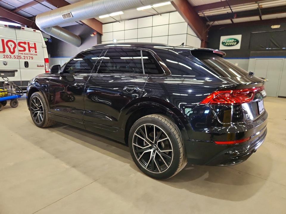 2019 Audi Q8 VIN WA1DVAF11KD028727 COPART salvage auction — MINOR DENT/SCRATCHES, Ri - Certificate Of Title (P), sold $18,500 on 2026-07-30 (photo 2)
