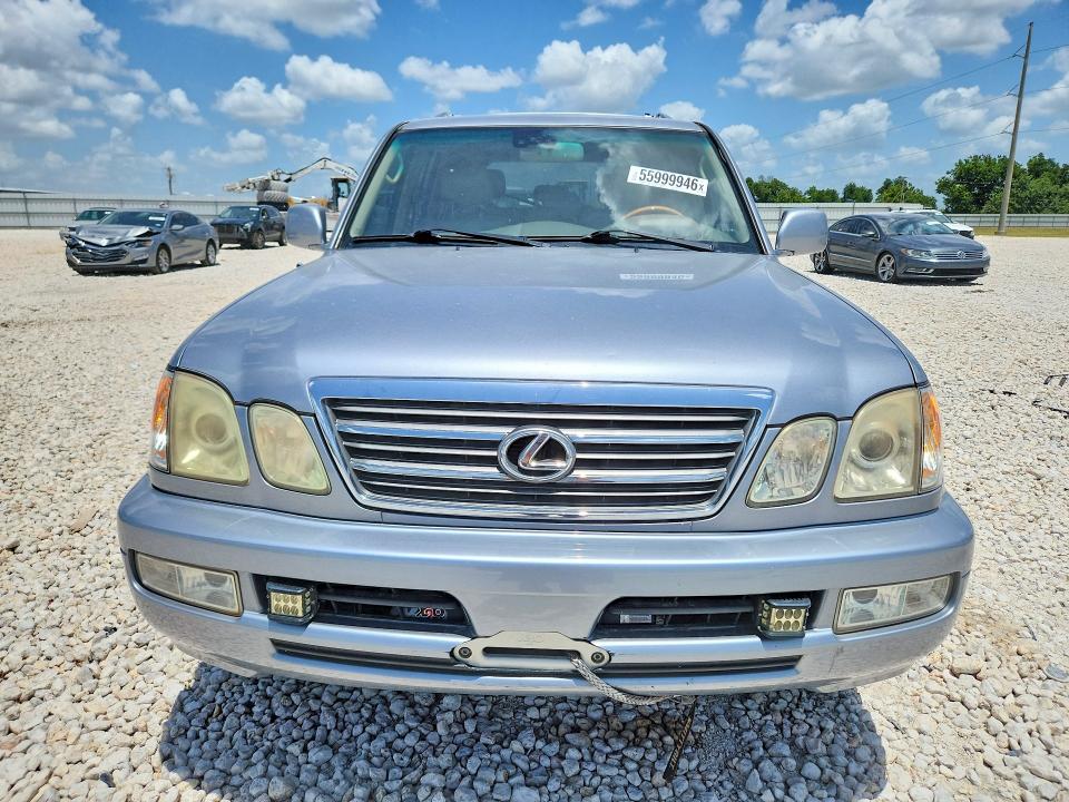 2004 Lexus Lx VIN JTJHT00W943543041 COPART salvage auction — REAR END, TX - SALVAGE VEHICLE TITLE, sold $3,350 on 2026-07-30 (photo 5)