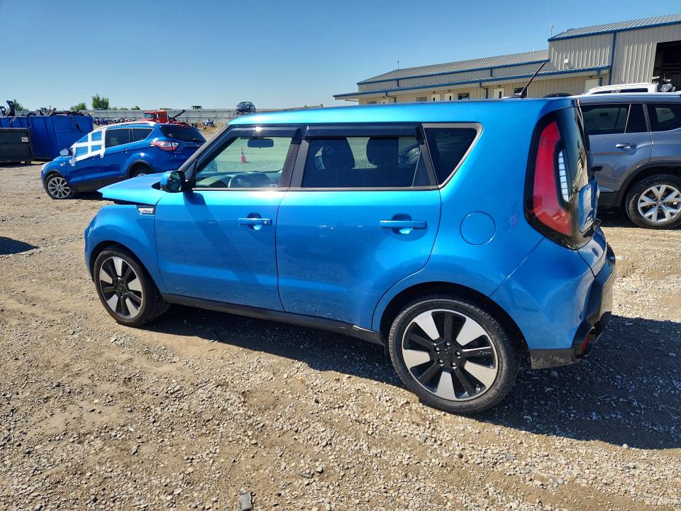 2016 Kia Soul VIN KNDJP3A56G7331193 COPART salvage auction — FRONT END, Ky - Cert Of Title-Salvage, sold $675 on 2026-07-09 (photo 2)
