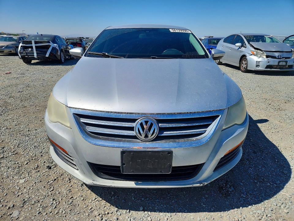 2012 Volkswagen Cc VIN WVWMP7AN6CE503619 COPART salvage auction — FRONT END, Ca - Cert Of Title-Salvaged, sold $125 on 2026-07-07 (photo 5)