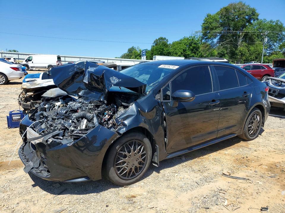 2020 Toyota Corolla VIN JTDEPRAEXLJ054811 COPART salvage auction — FRONT END, Va - Cert Of Title - Salvage, sold $2,000 on 2026-07-10 (photo 1)