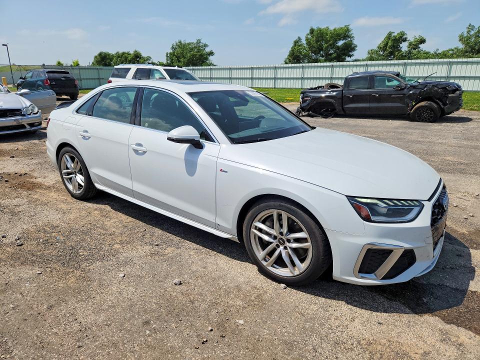2022 Audi A4 VIN WAUEAAF49NN008527 COPART salvage auction — SIDE, Wi - Cert Of Title-Salvage Vehicle, sold $250 on 2026-07-28 (photo 4)