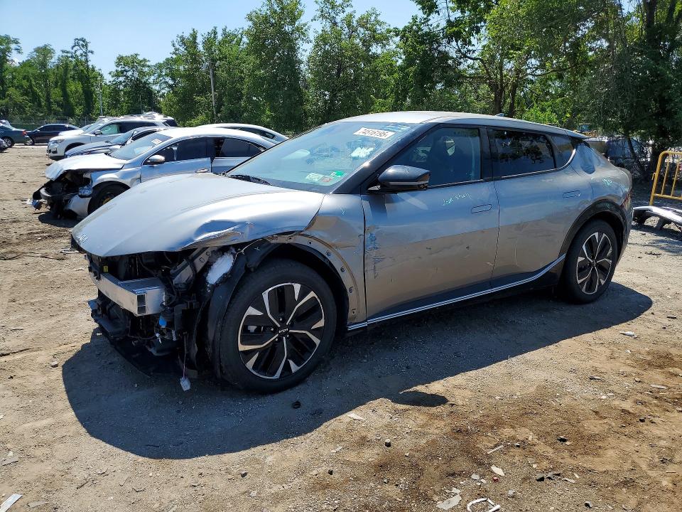 2023 Kia Ev6 VIN KNDC34LA5P5130255 COPART salvage auction — FRONT END, Fl - Certificate Of Destruction (P), sold $7,000 on 2026-07-09 (photo 1)