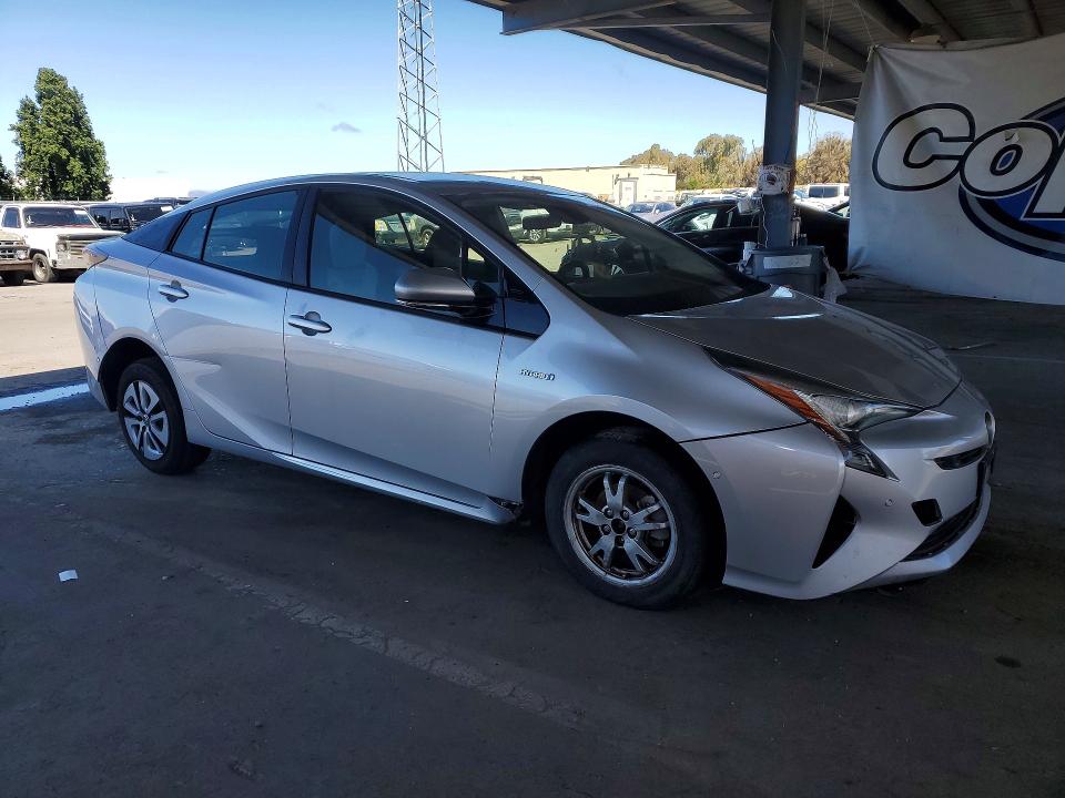 2018 Toyota Prius VIN JTDKBRFUXJ3599748 COPART salvage auction — REAR END, Ca - Salvage Certificate, sold $3,350 on 2026-07-02 (photo 4)