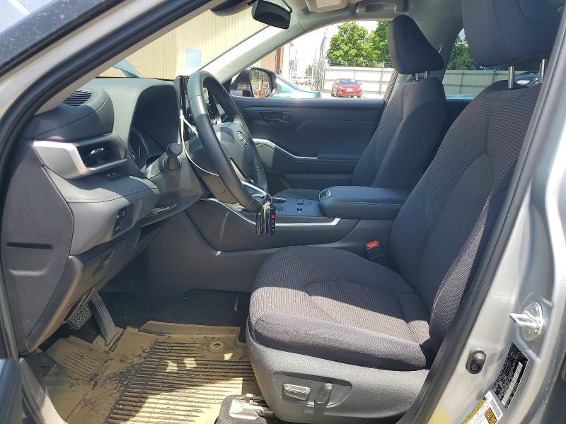 2023 Toyota Highlander VIN 5TDKDRAH4PS517010 COPART salvage auction — WATER/FLOOD, Oh - Cert Of Title-Salvage Flood, sold $13,000 on 2026-07-08 (photo 7)