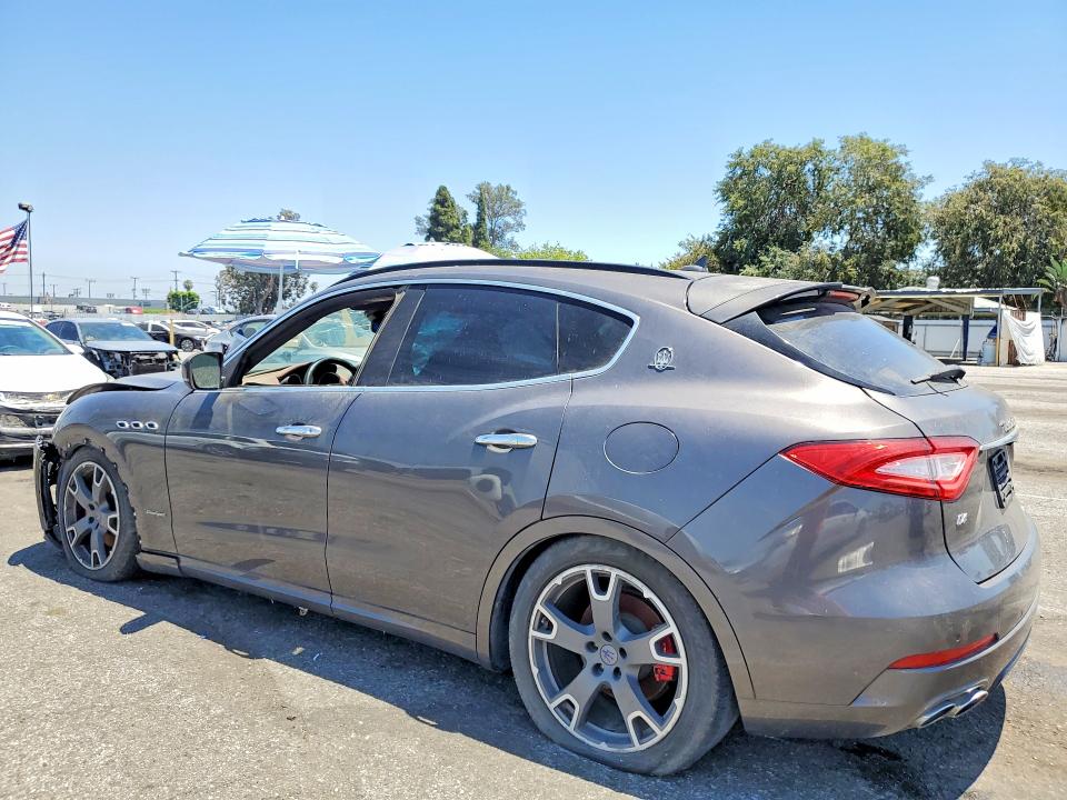 2018 Maserati Levante VIN ZN661XUS4JX302510 COPART salvage auction — FRONT END, Ca - Dis/Dlr/Exp Only Clean Title (P), sold $2,100 on 2026-07-10 (photo 2)