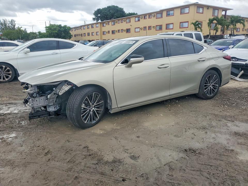 2025 Lexus ES VIN 58ADZ1B16SU216390 COPART salvage auction — FRONT END, Fl - Cert Of Title Slvg Rebuildable, sold $22,400 on 2026-07-31 (photo 1)