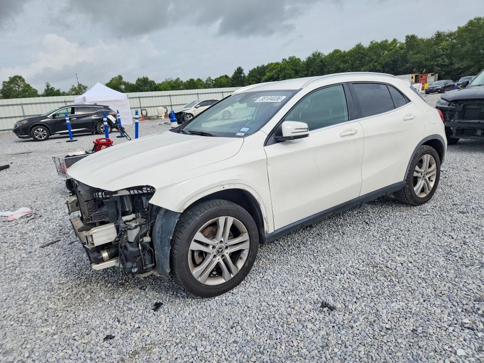 2019 Mercedes-benz Gla-klasse VIN WDCTG4EB1KJ552267 COPART salvage auction — FRONT END, Tx - Salvage Vehicle Title, sold $2,700 on 2026-08-10 (photo 1)