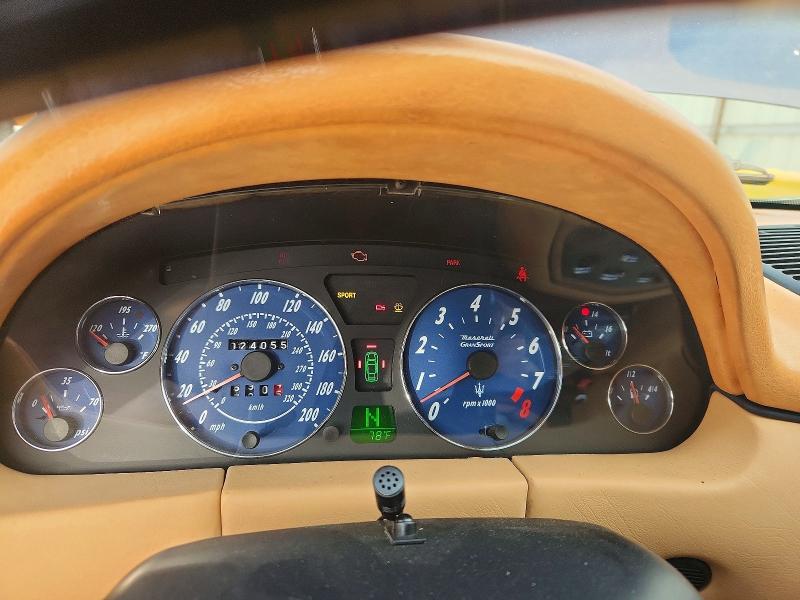 2006 Maserati Gransport spyder VIN ZAMEB18A960025454 COPART salvage auction — MECHANICAL, TX - SALVAGE VEHICLE TITLE (P), sold $15,000 on 2026-07-17 (photo 9)