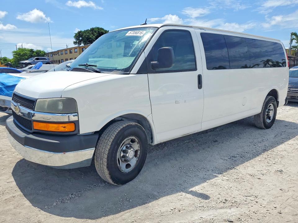 2012 Chevrolet Express 3500 VIN 1GAZG1FG2C1123447 — COPART salvage auction photo