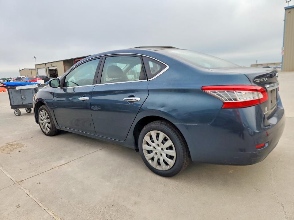 2014 Nissan Sentra VIN 3N1AB7AP5EY232435 COPART salvage auction — MINOR DENT/SCRATCHES, Tn - Certificate Of Title, sold $350 on 2026-07-02 (photo 2)