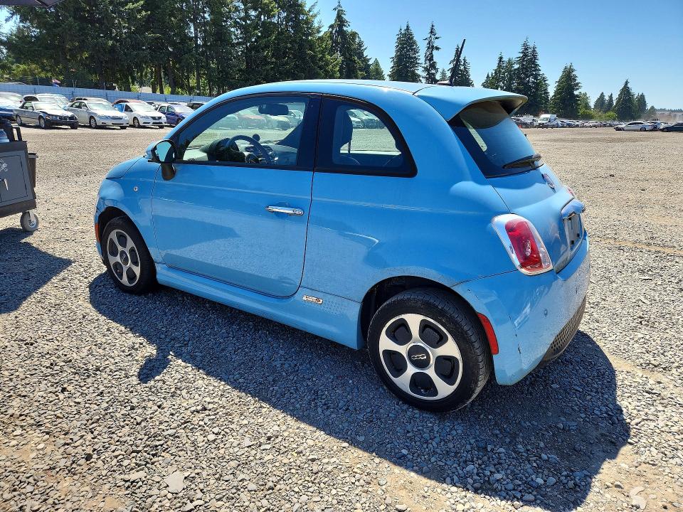 2015 Fiat 500 VIN 3C3CFFGE5FT732852 COPART salvage auction — MECHANICAL, Wa - Vehicle Cert Of Ownership-Titl, sold $450 on 2026-07-02 (photo 2)