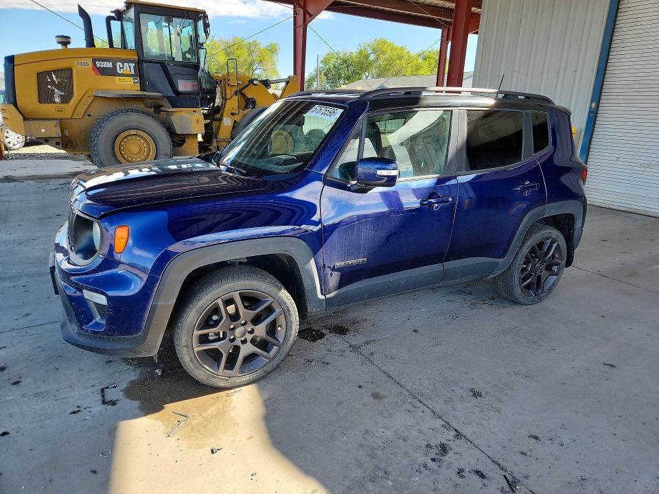 2020 Jeep VIN ZACNJBB11LPL90266 COPART salvage auction — MINOR DENT/SCRATCHES, Wy - Certificate Of Title, sold $2,250 on 2026-07-13 (photo 1)