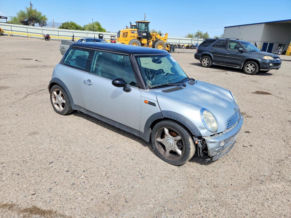 2003 Mini Cooper VIN WMWRC33423TE19873 COPART salvage auction — REAR END, Az - Cert Of Title-Restored Salvage, sold $475 on 2026-07-10 (photo 4)