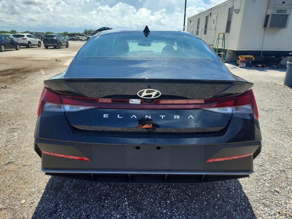 2026 Hyundai Elantra VIN KMHLM4DG4TU176106 COPART salvage auction — FRONT END, FL - CERTIFICATE OF TITLE, sold $6,300 on 2026-07-08 (photo 6)