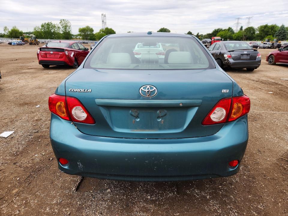 2010 Toyota Corolla VIN JTDBU4EE5A9096312 COPART salvage auction — FRONT END, Il - Salvage Certificate, sold $1,300 on 2026-07-07 (photo 6)