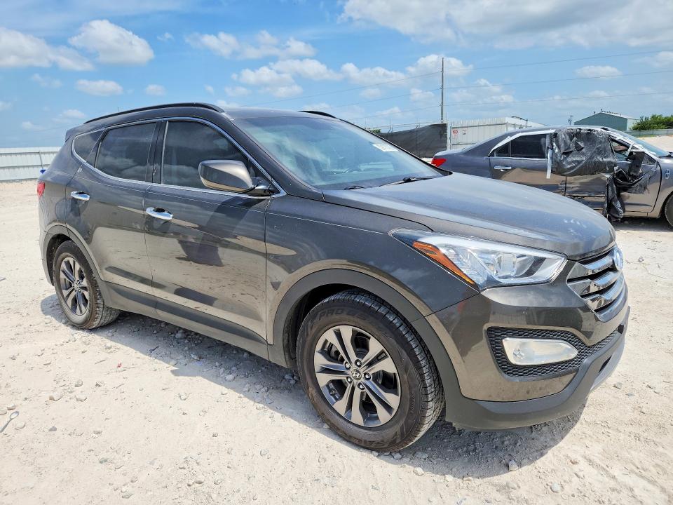 2013 Hyundai Santa fe VIN 5XYZU3LB6DG015144 COPART salvage auction — NORMAL WEAR, Tx - Certificate Of Title (P), sold $2,450 on 2026-07-09 (photo 4)