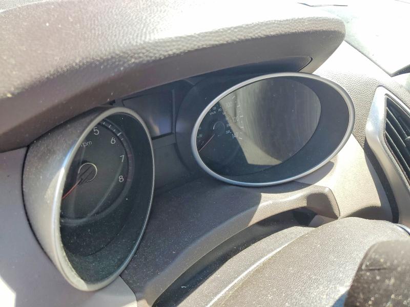 2012 Hyundai Tucson VIN KM8JU3AC1CU513091 COPART salvage auction — ALL OVER, NJ - CERT OF TITLE-SALVAGE (P), sold $550 on 2026-07-02 (photo 9)