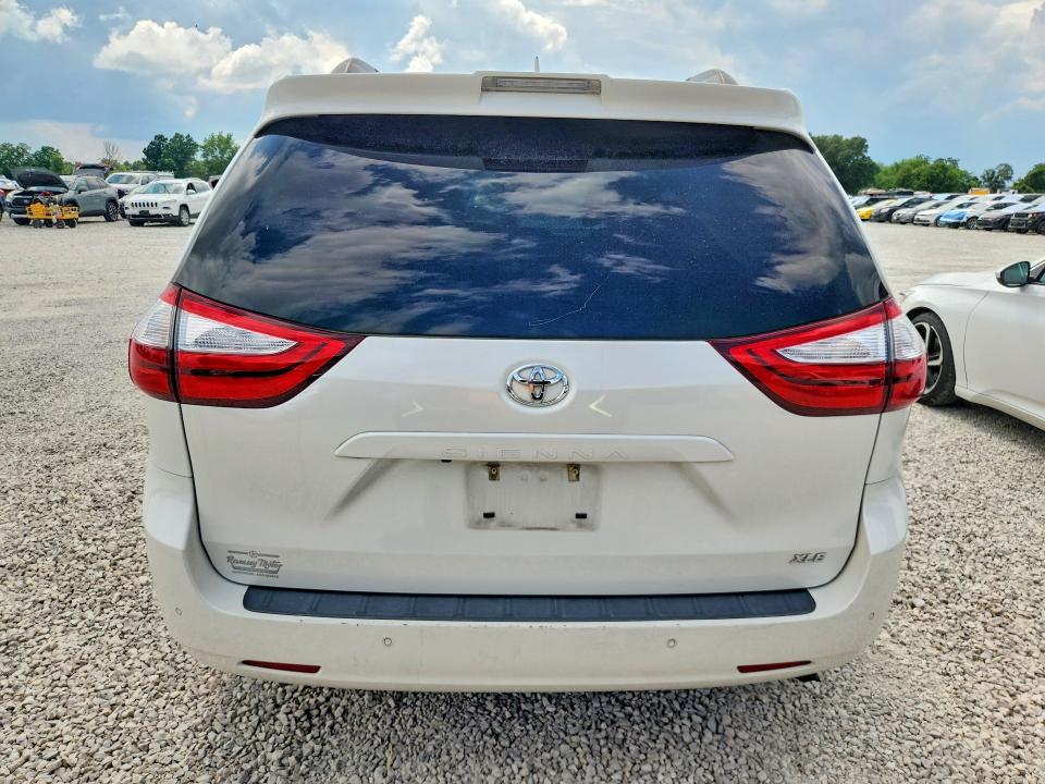 2019 Toyota Sienna VIN 5TDYZ3DC0KS972261 COPART salvage auction — HAIL, Mo - Salvage Certificate Of Title, sold $2,300 on 2026-07-27 (photo 6)