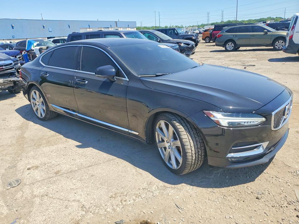 2018 Volvo S90 VIN LVY992MLXJP031903 COPART salvage auction — FRONT END, MI - CERT OF TITLE-SALVAGE VEHICLE, sold $8,200 on 2026-07-07 (photo 4)