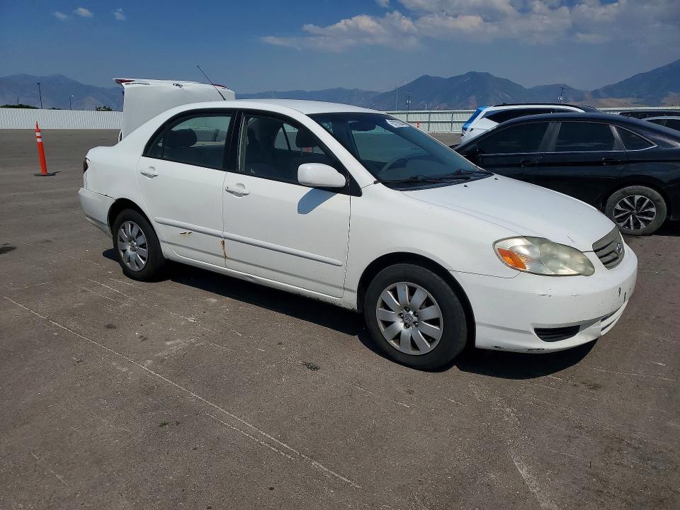 2004 Toyota Corolla VIN JTDBR32E942018578 COPART salvage auction — REAR END, UT - SALVAGE CERTIFICATE, sold $575 on 2026-07-31 (photo 4)