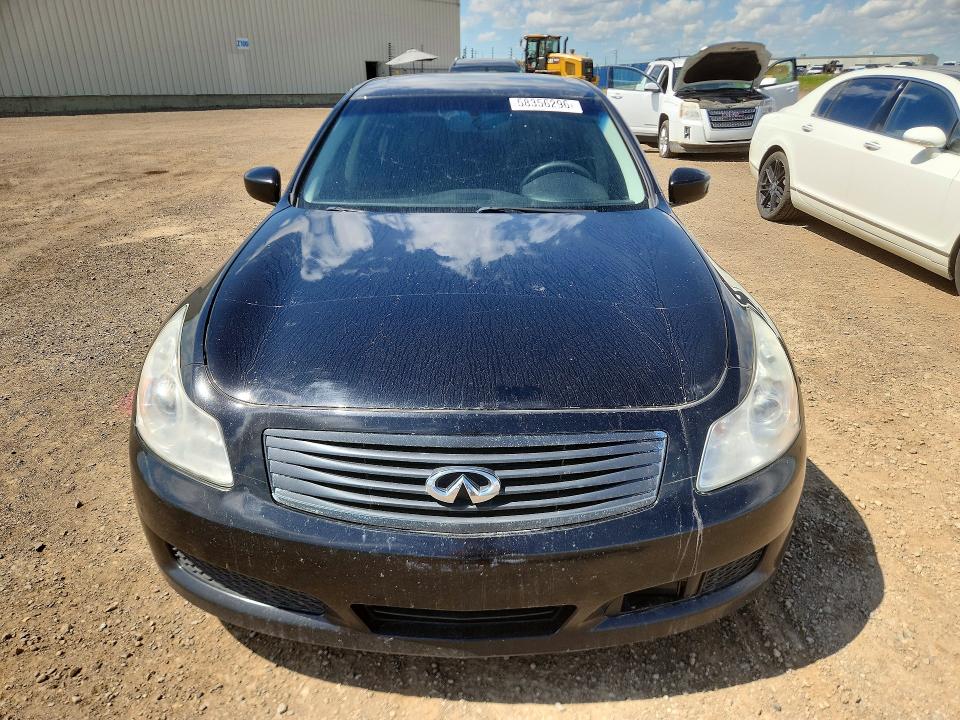 2009 Infiniti G37 VIN JNKCV61F69M354145 COPART salvage auction — FRONT END, Ab - Bos - Salvage, sold $225 on 2026-07-07 (photo 5)