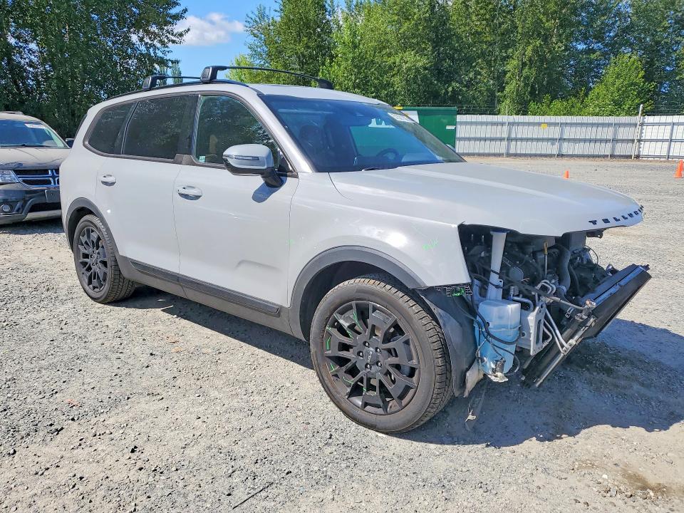 2022 Kia Telluride VIN 5XYP5DHC7NG243201 COPART salvage auction — FRONT END, Wa - Bill Of Sale, sold $7,700 on 2026-07-27 (photo 4)