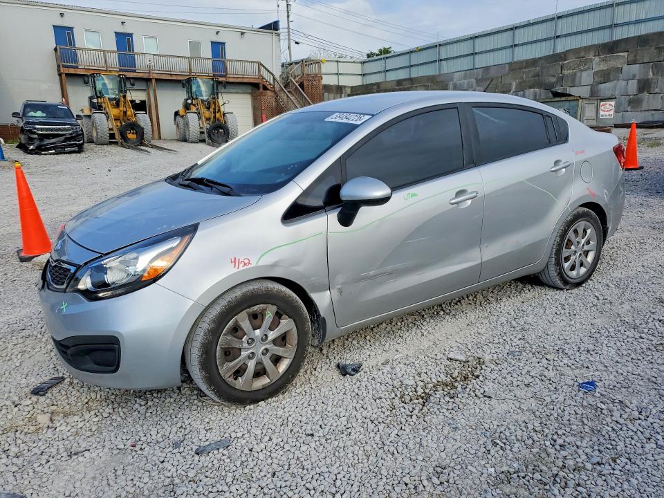 2013 Kia Rio VIN KNADN4A37D6231920 COPART salvage auction — FRONT END, OH - CERT OF TITLE-SALVAGE, sold $775 on 2026-07-24 (photo 1)
