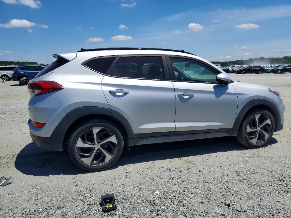 2018 Hyundai Tucson VIN KM8J3CA24JU688765 COPART salvage auction — FRONT END, Nc - Certificate Of Title, sold $4,450 on 2026-07-11 (photo 3)