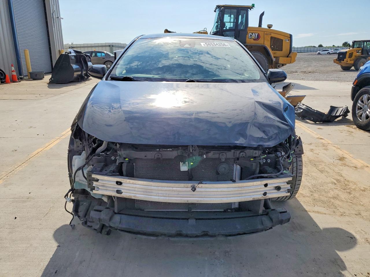 2021 Toyota Corolla VIN JTDEPMAE3MJ184224 COPART salvage auction — Front End, KY - CERT OF TITLE-SALVAGE, sold $5,100 on 2026-07-09 (photo 5)