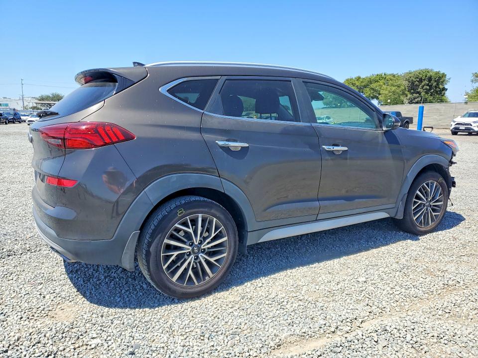2020 Hyundai Tucson VIN KM8J33ALXLU170249 COPART salvage auction — FRONT END, CA - SALVAGE CERTIFICATE, sold $4,350 on 2026-07-24 (photo 3)