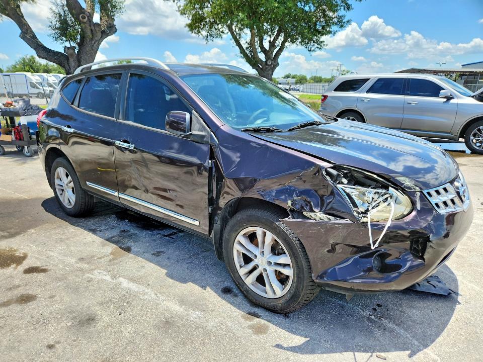 2012 Nissan Rogue VIN JN8AS5MT5CW280665 COPART salvage auction — FRONT END, Fl - Cert Of Title Slvg Rebuildable, sold $525 on 2026-07-09 (photo 4)