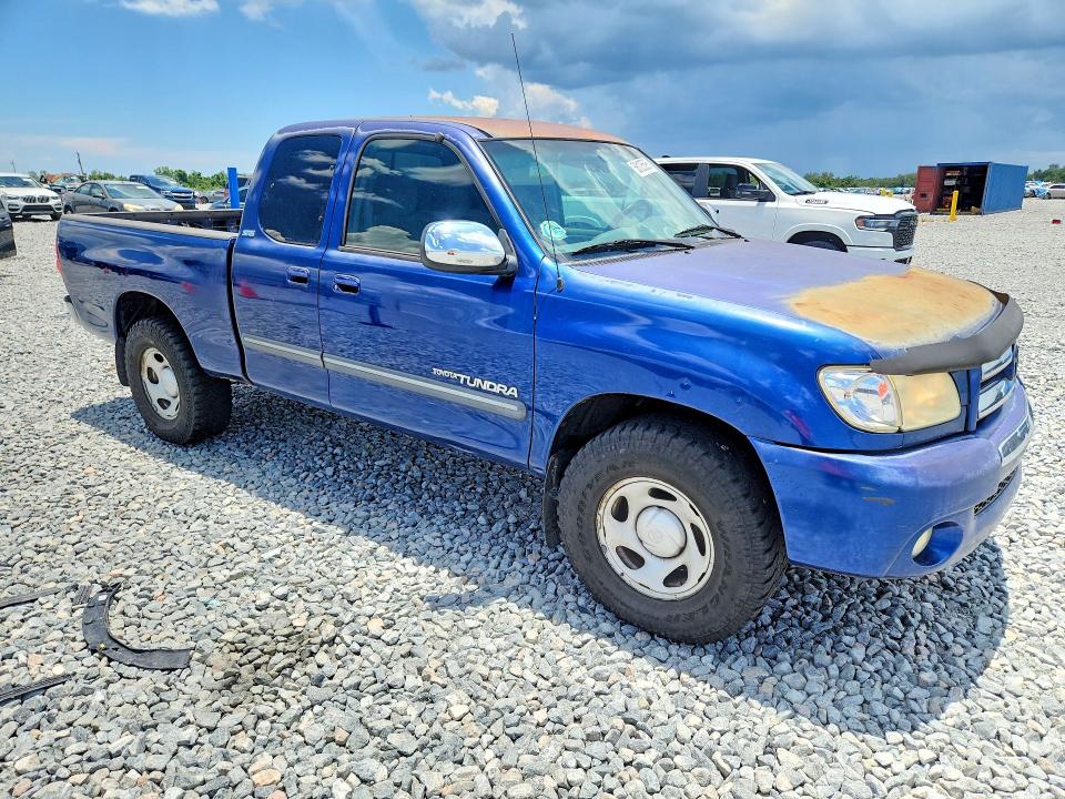 2005 Toyota Tundra VIN 5TBRT34105S470836 COPART salvage auction — SIDE, Fl - Cert Of Title Slvg Rebuildable, sold $800 on 2026-07-24 (photo 4)