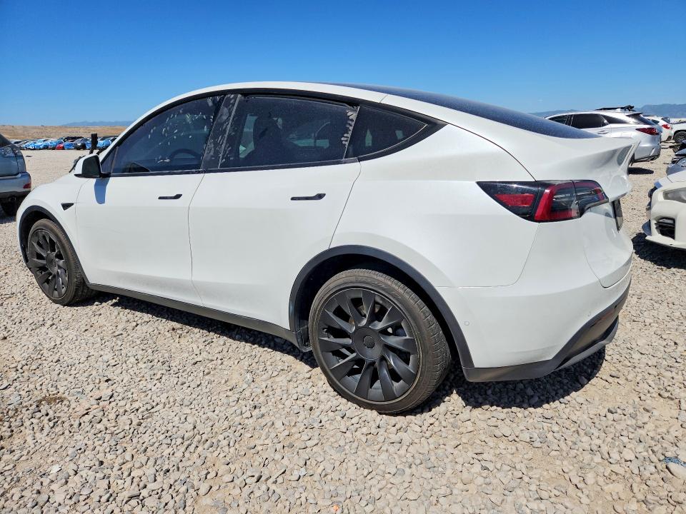 2021 Tesla Model y VIN 5YJYGDEE2MF278769 COPART salvage auction — FRONT END, Ut - Salvage Certificate, sold $9,200 on 2026-07-24 (photo 2)