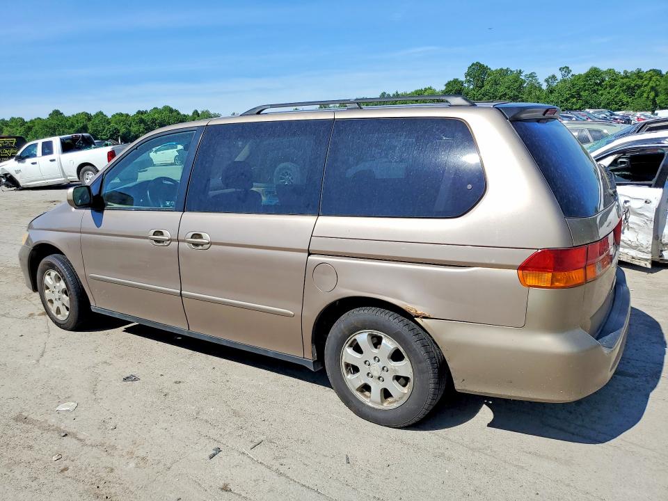 2003 Honda Odyssey VIN 5FNRL18983B045734 COPART salvage auction — FRONT END, Pa - Certificate Of Salvage, sold $500 on 2026-07-02 (photo 2)