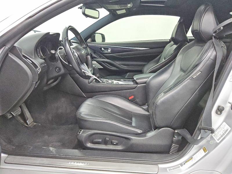 2017 Infiniti Q60 VIN JN1FV7EL1HM701953 COPART salvage auction — MINOR DENT/SCRATCHES, TX - CERTIFICATE OF TITLE, sold $4,000 on 2026-07-14 (photo 7)