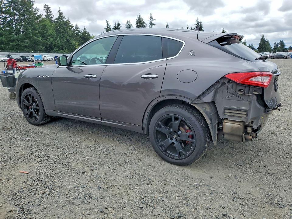 2017 Maserati Levante VIN ZN661XUS7HX238652 COPART salvage auction — REAR END, Wa - Bill Of Sale, sold $10,400 on 2026-07-02 (photo 2)